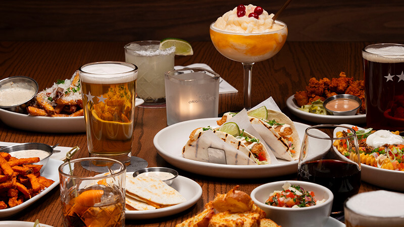 Happy hour food and drinks